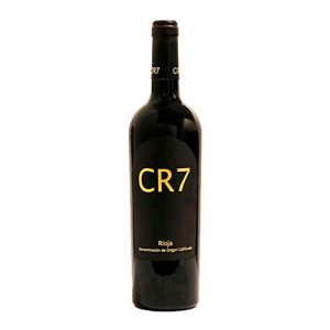 CR7 limited edition wine with serial number